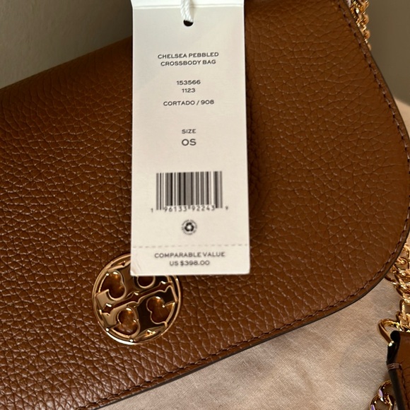 Tory Burch Women Chelsea Pebbled Leather Crossbody bag - Picture 4 of 6